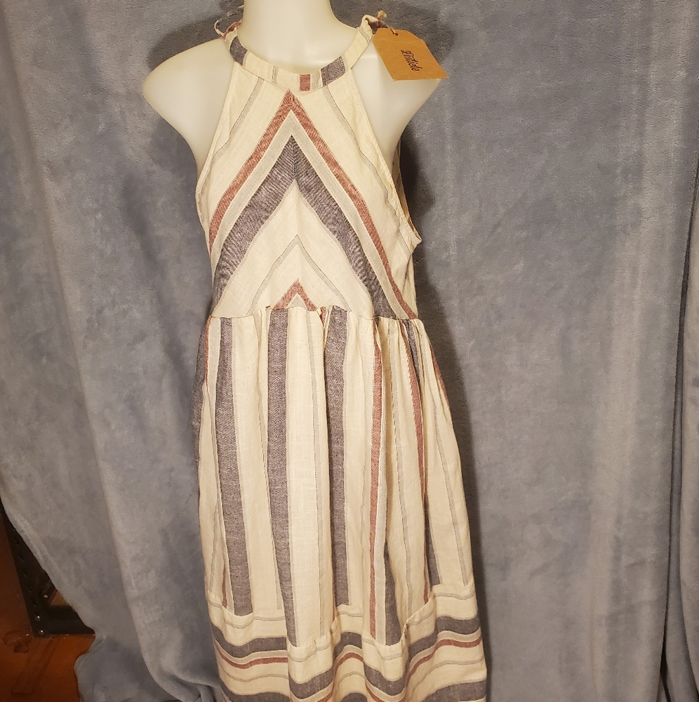 anthropologie Listicle lined dress size lg